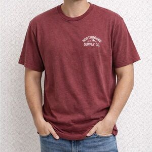 Men's Red T-Shirt Northbound Supply and Co